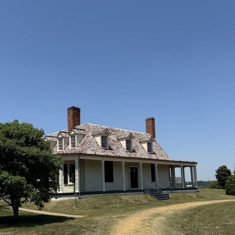 Appomattox Manor at City Point, the Civil War headquarters of Lt. General Ulysses S. Grant during the 1864-65 Siege of Petersburg